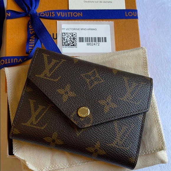 Louis Vuitton M62472 Monogram Victorine Wallet Armagnac BNIB - Picture 2 of 15